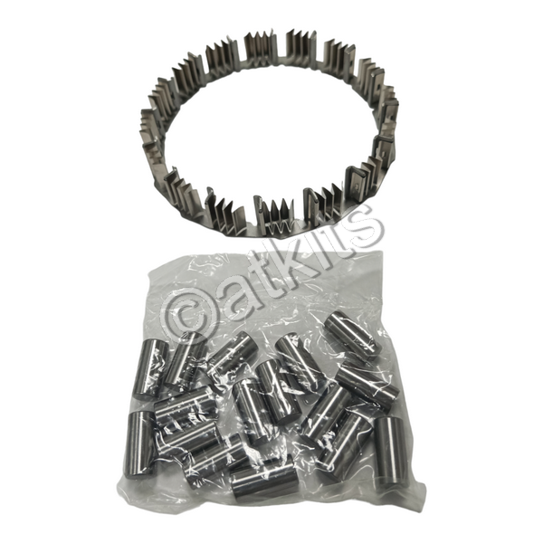 Sprag C6 /  E4OD 4R100 Kit /  Spring & Roller Overrun (low) Clutch Without Brass Washer