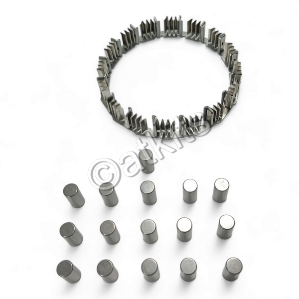 Sprag C6 /  E4OD 4R100 Kit /  Spring & Roller Overrun (low) Clutch Without Brass Washer