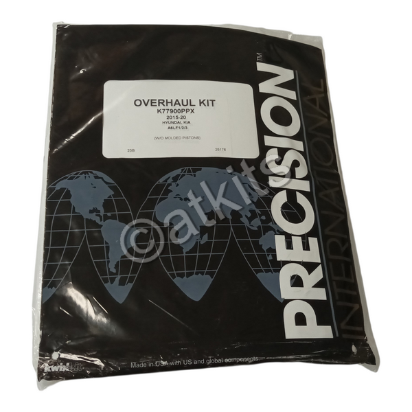 OVERHAUL KIT HYUNDAI A6LF1 / A6LF2 / A6LF3 W/O PISTONS (2015-UP)