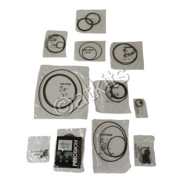 Overhaul Kit Vw Audi /  Vw TR-80SD (0C8) Touareg 2010-14 /  Audi Q7 2010-14 Porsche /  Cayenne 2009-14 W/1 Piston