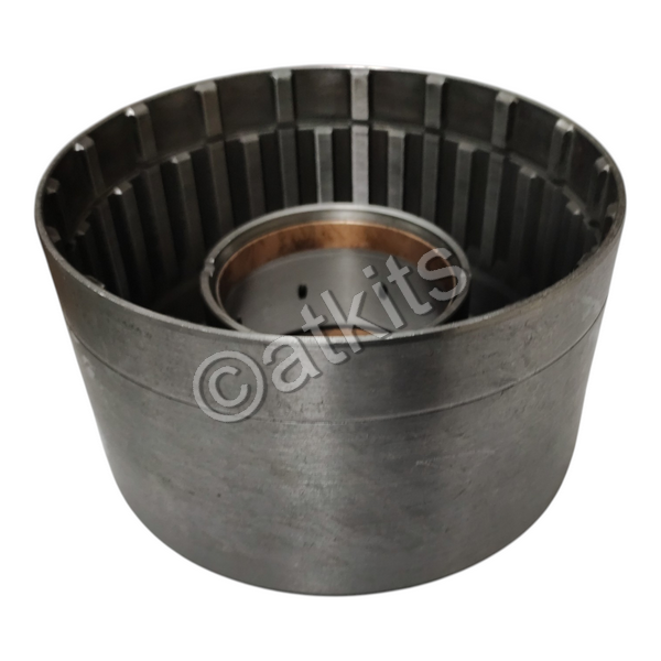 Drum /  4T65E 2nd Clutch (2nd Design) W/square Lugs For Reverse Shell 98-up (no Oil Groove Between Rings)