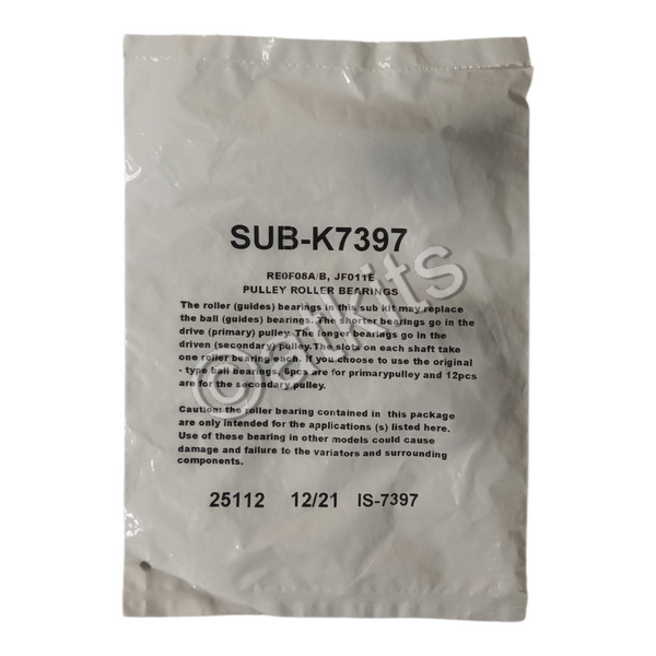 Sub Kit /  Pulley Roller Bearings Re0f08a/b /  JF011E