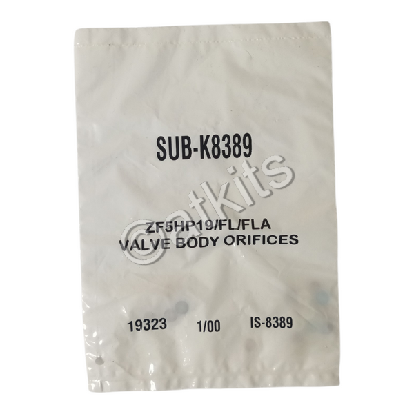 SUB KIT / VALVE BODY ORIFICES ZF5HP19/FL/FLA