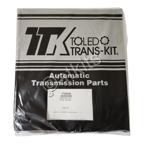 OVERHAUL KIT AODE/4R70W 1992-95 (7 METAL 6 PTFE RINGS)