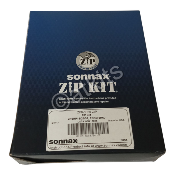 ZIP KIT / GEN 1 ZF6 / WITHOUT 053 PLATE / 6R60 / 6R75 / 6R80 (2009-2014) / ZF6HP19 / ZF6HP26 / ZF6HP32